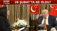 Erbakan'ın son röportajı - İZLEYİN