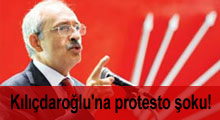 Kılıçdaroğlu'na protesto şoku!