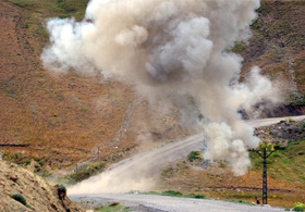 Hakkari'de patlama