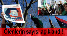 Libya'da ölenlerin sayısı açıklandı!