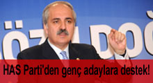 HAS Parti'den genç adaylara destek!