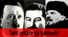 Taht onlara da kalmadı!