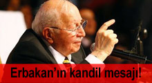 Erbakan'ın kandil mesajı!
