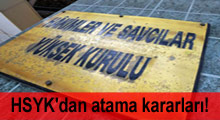 HSYK'dan atama kararları!