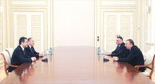 Fidan, Aliyev'le görüştü