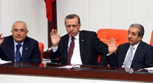 Başbakan Erdoğan Meclis'te