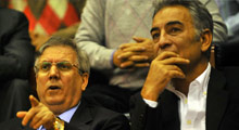 Yıldırım ve Polat yan yana maç izledi