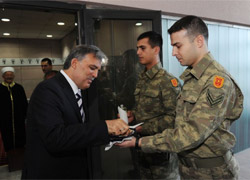 Cumhurbaşkanı Abdullah Gül'den bir ilk