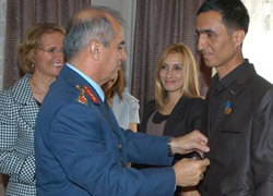 Damada Genelkurmay Başkanı'ndan altın