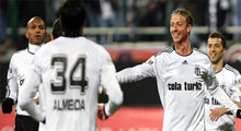 Trabzonspor'u 2 - 1 yenen Beşiktaş tur atladı