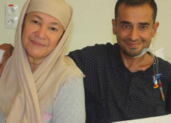 Anneden oğluna en güzel bayram hediyesi