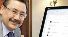 Gökçek Twitter'ı çok sevdi!