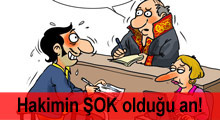 Hakimin ŞOK olduğu an-KARİKATÜR