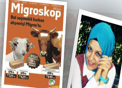 Migros’tan din istismarı