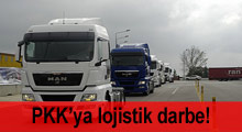 PKK'ya lojistik darbe!