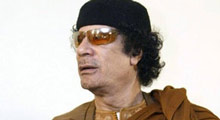 Kaddafi'nin Tunus yorumu!