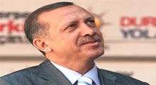Erdoğan'ın sesi kısıldı