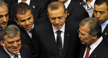 Gül, Şahin ve Erdoğan nikah şahidi oldu