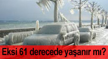 Eksi 61 derecede yaşam olur mu?