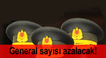 Askeri komuta kademesi azalıyor