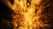 Pistte ileryeleyen uçakta yangın çıktı