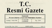 Bütçe Resmi Gazete'de