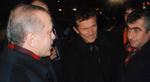 Erdoğan kalabalığı görünce dayanamadı