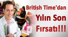 British Time'dan yılın son fırsatı!