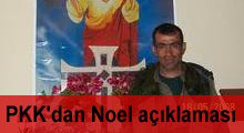 PKK'dan Noel açıklaması