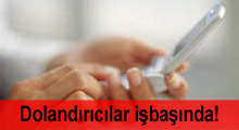 Kontör dolandırıcıları işbaşında!
