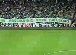 Fener'e pankart şoku