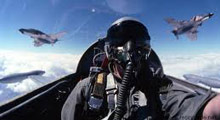 Gül F-16'nın kokpitinde!