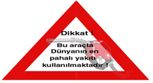 ''Bu araçta dünyanın en pahalı yakıtı kullanılmakta''