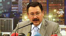 Melih gökçek Bükreş'te