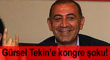 CHP'de en düşük oy Gürsel Tekin'e çıktı