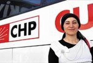 CHP'nin "başörtülü temsilcisi" bir garip