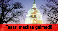 Tasarı meclis genel kuruluna gelmedi