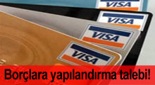 Kart borcuna yapılandırma talebi