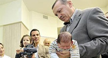 Başbakan Erdoğan, Siirt'te isim babası oldu