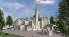 Cami karşıtlarından provokatif eylem!