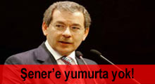 Abdüllatif Şener'e yumurta bile yok!