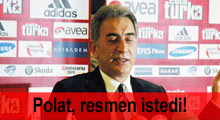 Adnan Polat resmen istedi