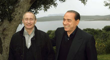 Putin'den Berlusconi'ye bayıltan hediye!