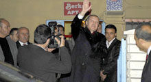 Erdoğan, Yazıcıoğlu'nun annesini ziyaret etti