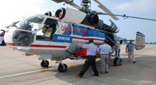 Rus helikopter, Giresun'a zorunlu iniş yaptı