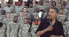 Obama Afganistan'da