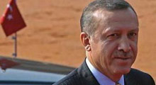 Erdoğan, eylemler nedeniyle güzergahını değiştirdi