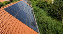 Elektrik üreten çatılar görücüye çıktı