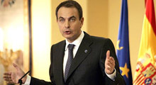 Zapatero'nun krize karşı ilk sınavı