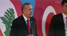 Erdoğan'dan Lübnan'da dev miting!